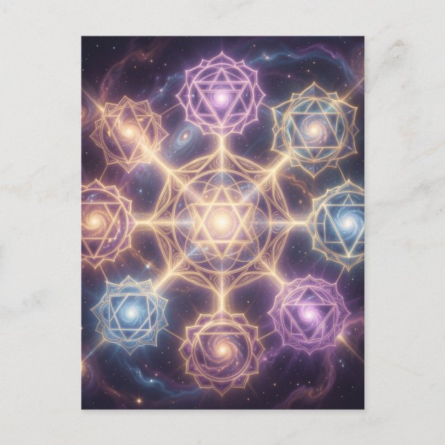 The 7 Chakras'7 Postcard (Front)