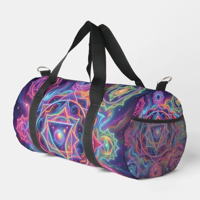 The 7 Chakras´10 Duffle Bag (Right Corner)