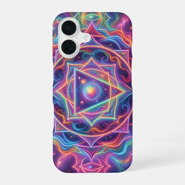 The 7 Chakras´10 iPhone 16 Case (Back)