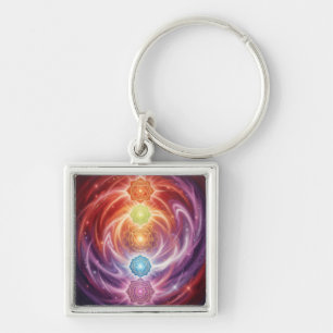 The 7 Chakras´10 Key Ring