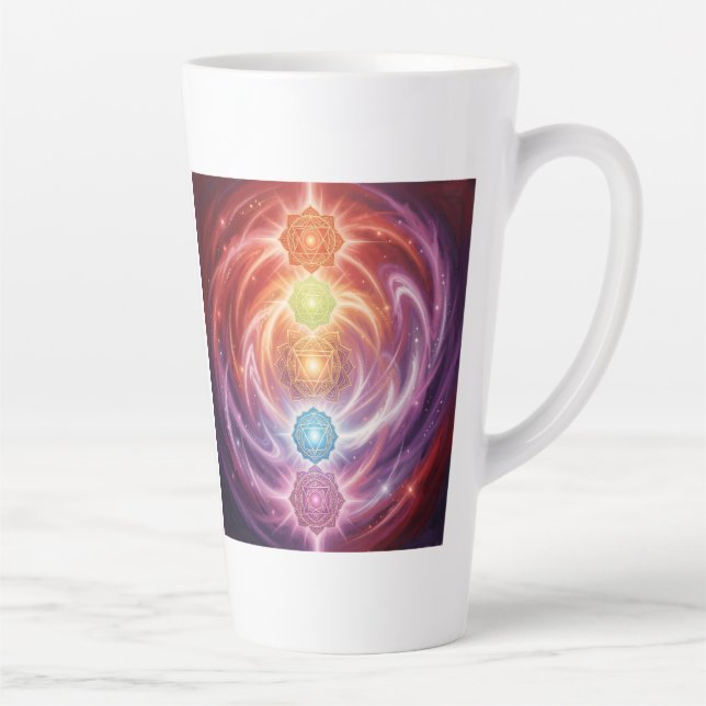 The 7 Chakras´10 Latte Mug (Right)