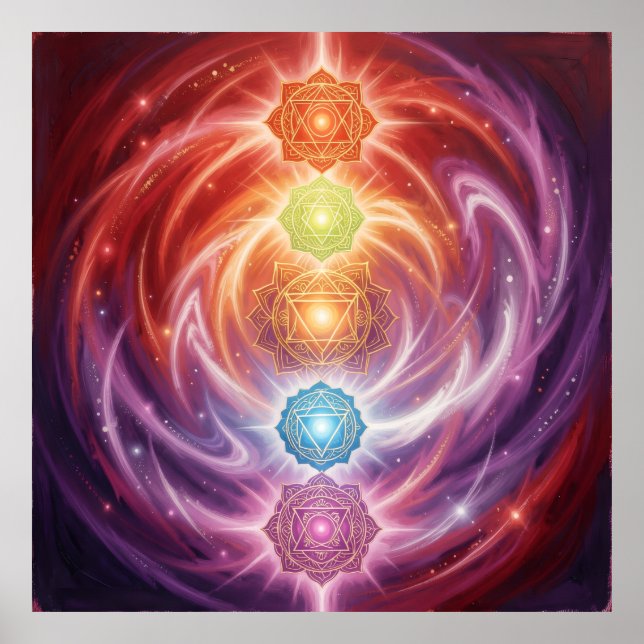 The 7 Chakras´10 Poster (Front)