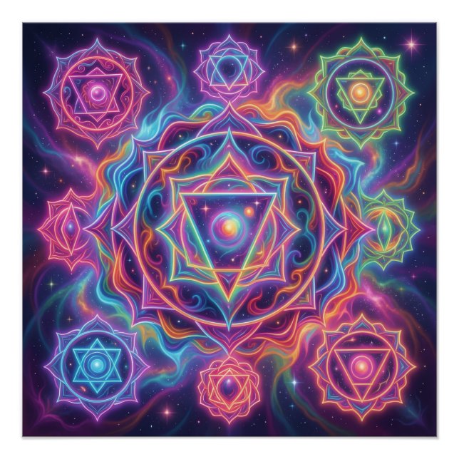 The 7 Chakras´10 Poster (Front)