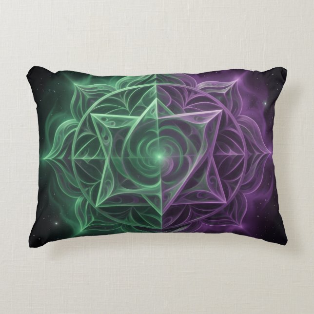 The 7 Chakras´1 Decorative Cushion (Front)