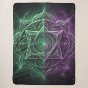 The 7 Chakras´1 Sherpa Blanket