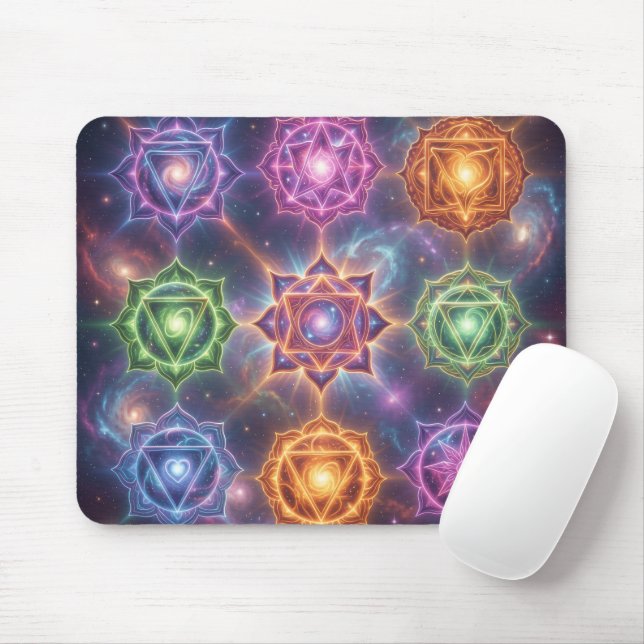 The 7 Chakras´6 Mouse Pad (With Mouse)