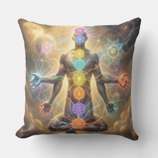 The 7 Chakras´7 Cushion (Front)