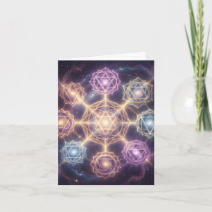 The 7 Chakras 7 Holiday Card