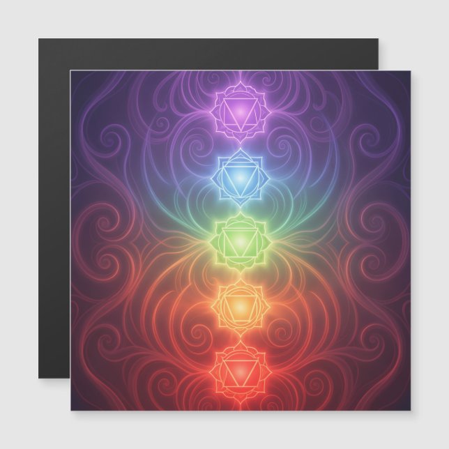 The 7 Chakras´9 (Front/Back)