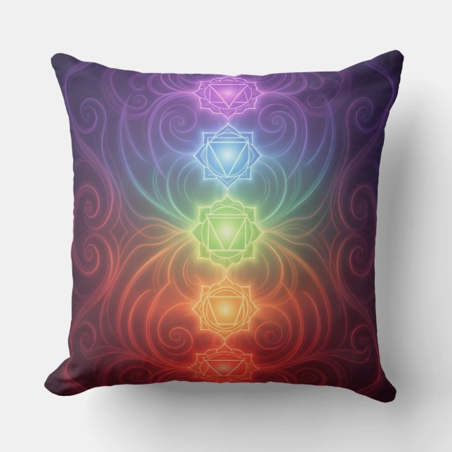 The 7 Chakras´9 Cushion (Front)