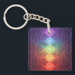 The 7 Chakras´9 Key Ring<br><div class="desc">The 7 chakras are energy centers aligned along the spine that influence different areas of life — from safety and creativity to confidence,  love,  communication,  intuition,  and spirituality. When balanced,  they support harmony,  inner strength,  and overall well-being.</div>