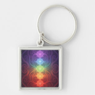 The 7 Chakras´9 Key Ring
