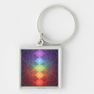 The 7 Chakras´9 Key Ring