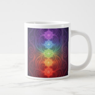 The 7 Chakras´9 Large Coffee Mug