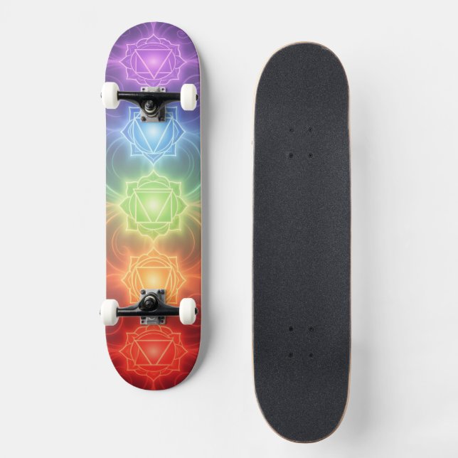 The 7 Chakras´9 Skateboard (Front)