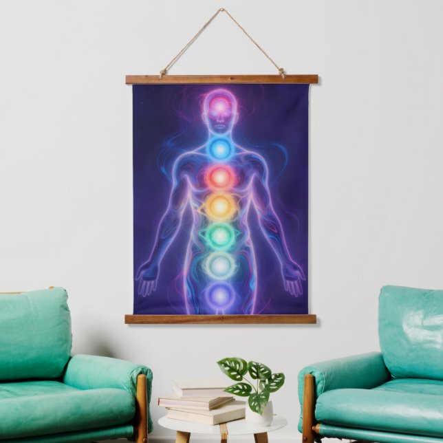  The 7 Chakras Hanging Tapestry (Living Room)