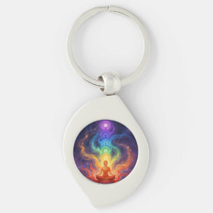 The 7 Chakras Key Ring