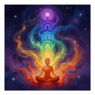 The 7 Chakras Poster