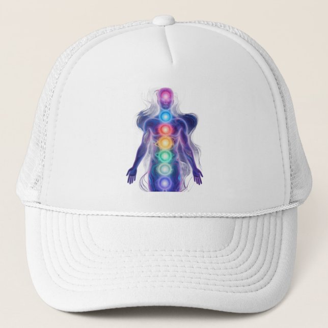  The 7 Chakras Trucker Hat (Front)