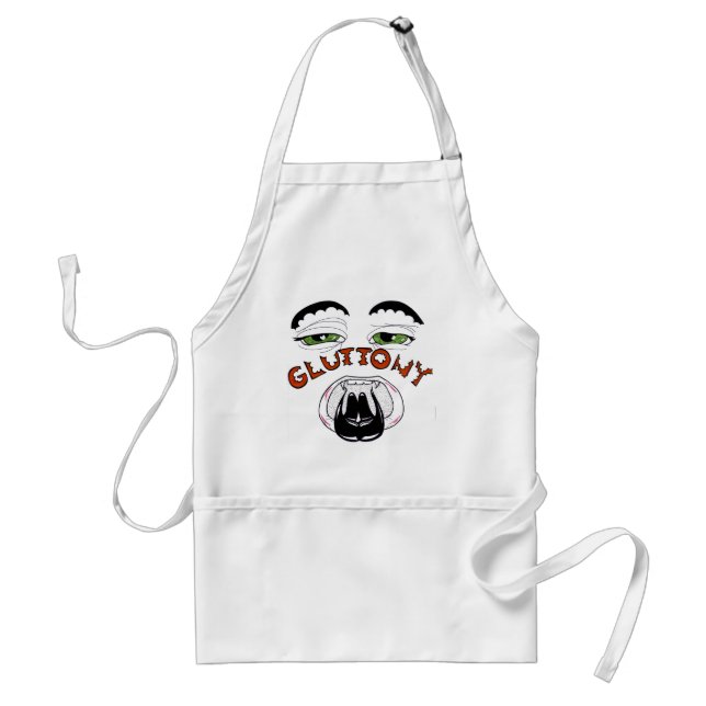 The 7 Deadlies — Gluttony Apron (Front)