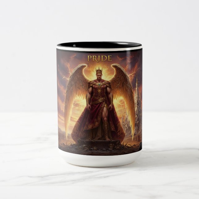 The 7 Satanic Virtues: Pride Mug (Center)