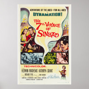 The 7th voyage of Sinbad Poster