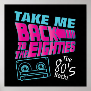 The 80's Rock Poster