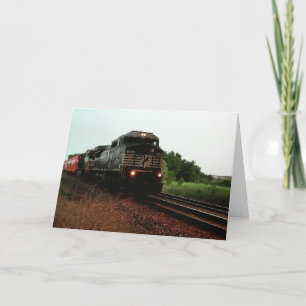 “The 8306 Train” Get Well Card
