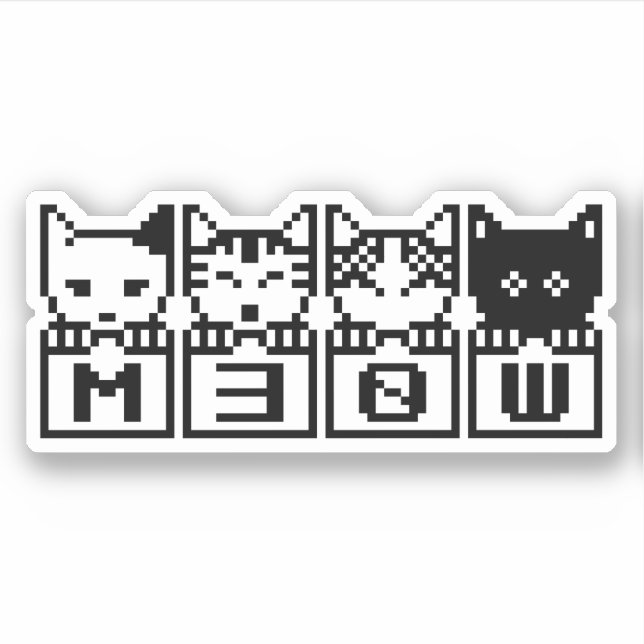 THE 8-BIT CATS M30W (Front)
