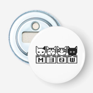 THE 8-BIT CATS M30W BOTTLE OPENER