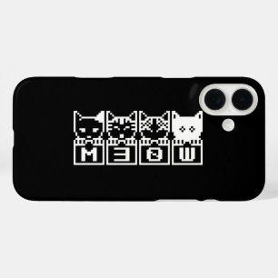THE 8-BIT CATS M30W iPhone 16 PLUS CASE