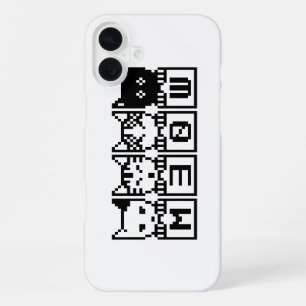 THE 8-BIT CATS M30W iPhone 16 PLUS CASE