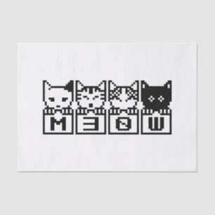 THE 8-BIT CATS M30W TISSUE PAPER
