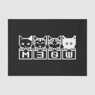 THE 8-BIT CATS M30W TISSUE PAPER