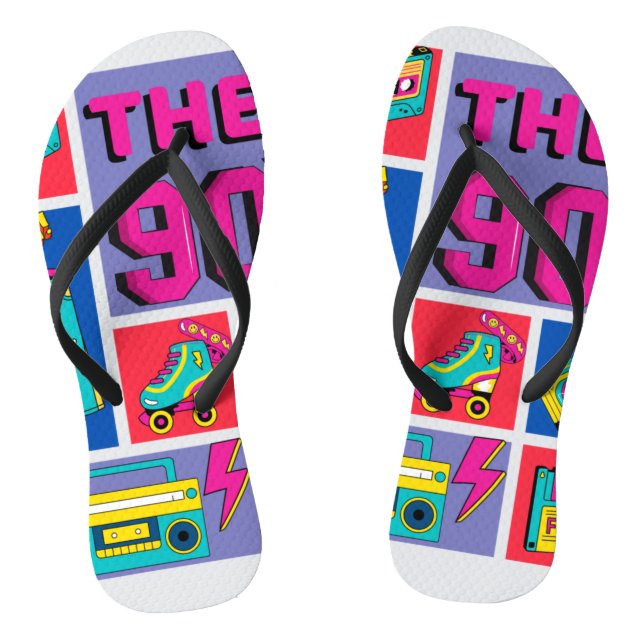 The 90's thongs (Footbed)