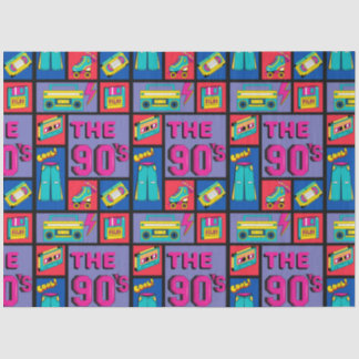 The 90's tissue paper