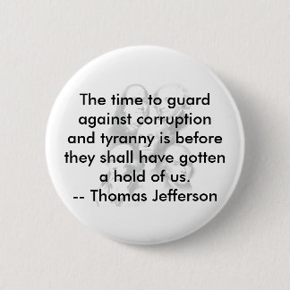 The 9-12 Project and the Founding Fathers 6 Cm Round Badge