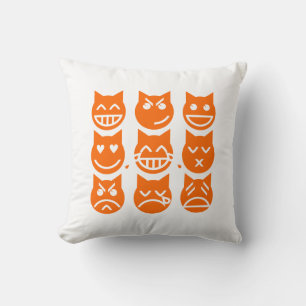 The 9 Lives of the Emoji Cat Cushion
