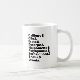 The 9 Muses As Made Popular By Greek Mythology Coffee Mug