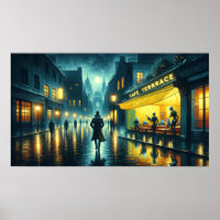 'The A.I. Art Runner' cyberpunk