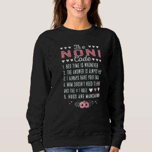 The A Noni Code Grandma Mothers Day Sweatshirt