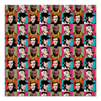 The A-Team Inspired Character Design Retro TV 80s  Poster