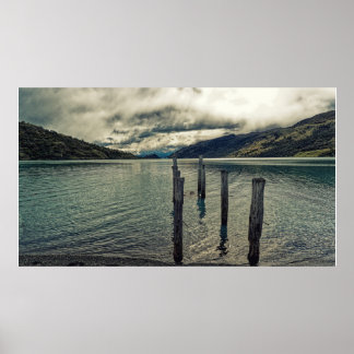 The abandoned jetty poster