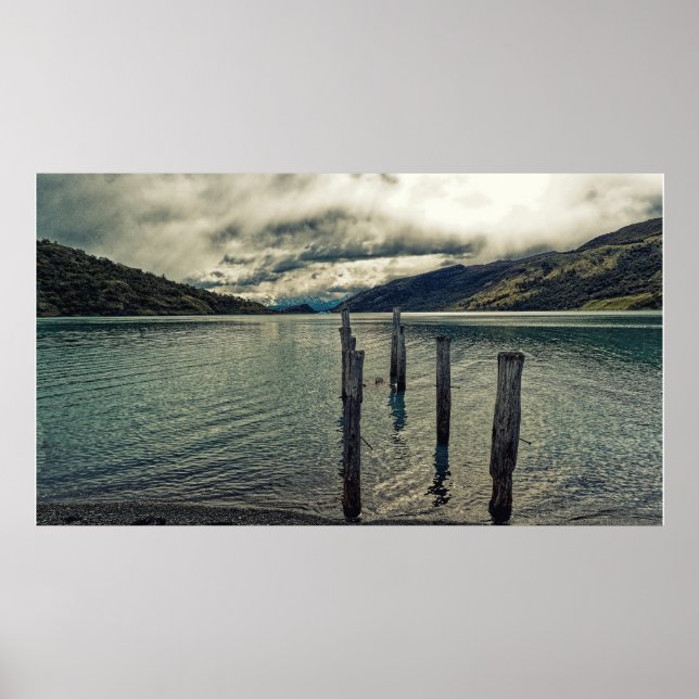 The abandoned jetty poster (Front)