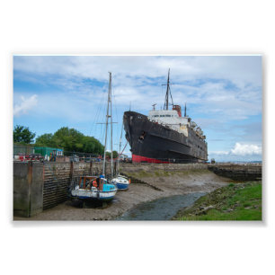 The Abandoned TSS Duke of Lancaster Ship Photo Print
