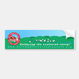 The ABCD Banner bumper sticker