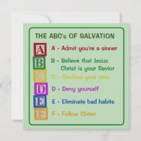 The ABC's of Salvation