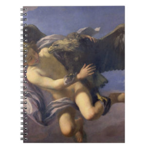 The Abduction of Ganymede, 1700 (oil on canvas) Notebook