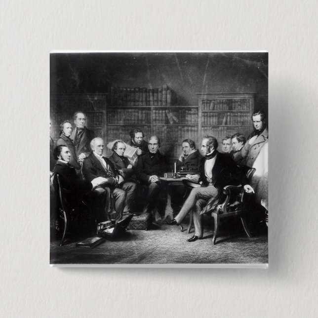 The Aberdeen Cabinet 15 Cm Square Badge (Front)