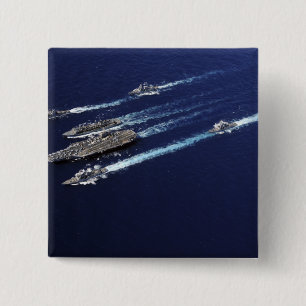 The Abraham Lincoln Carrier Strike Group ships 15 Cm Square Badge
